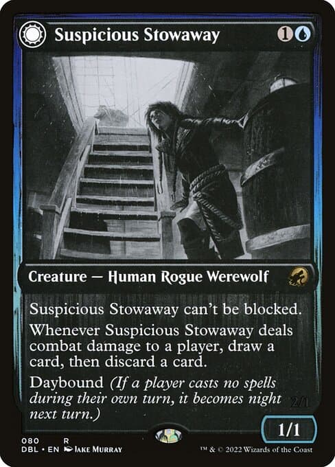 Suspicious Stowaway • Seafaring Werewolf