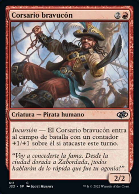 Swaggering Corsair