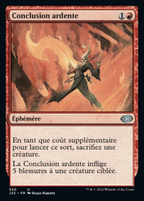 Fiery Conclusion