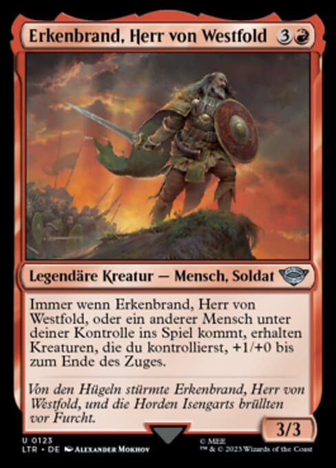 Erkenbrand, Lord of Westfold