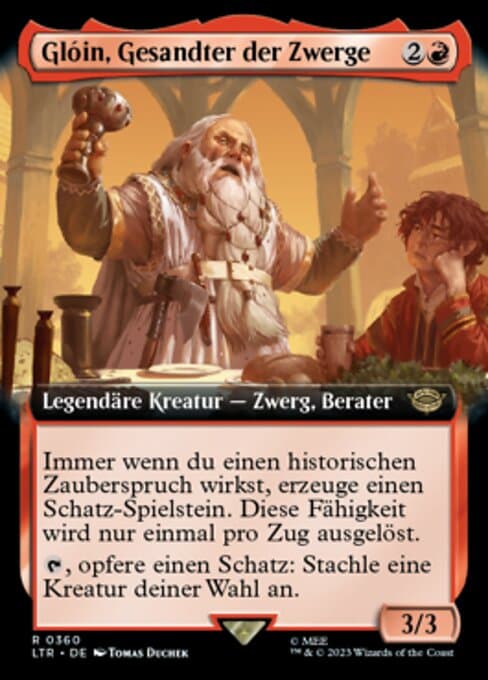 Glóin, Dwarf Emissary