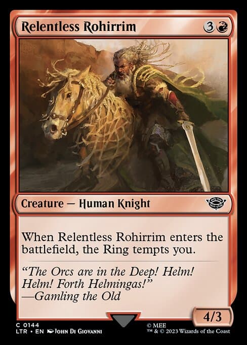 Relentless Rohirrim