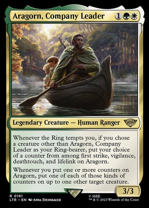 Aragorn, Company Leader