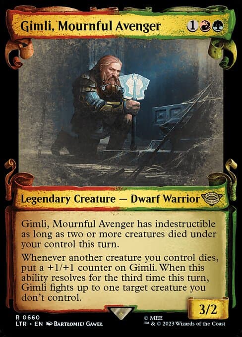 Gimli, Mournful Avenger