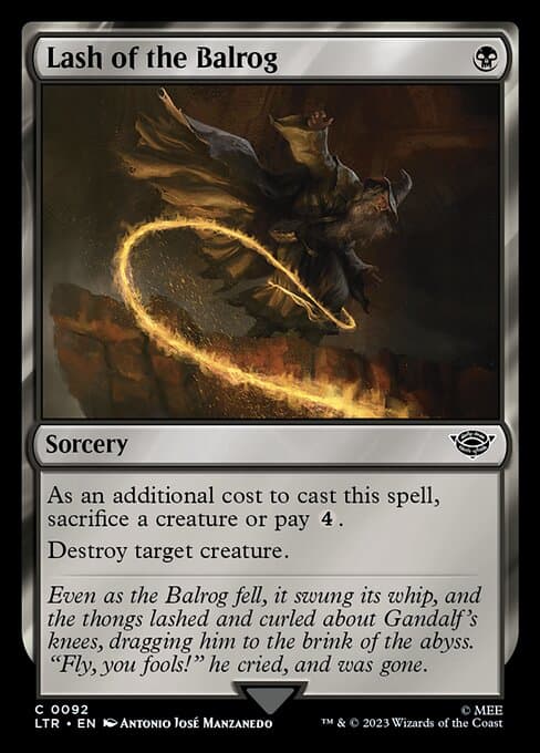 Lash of the Balrog