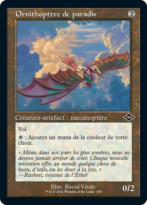 Ornithopter of Paradise