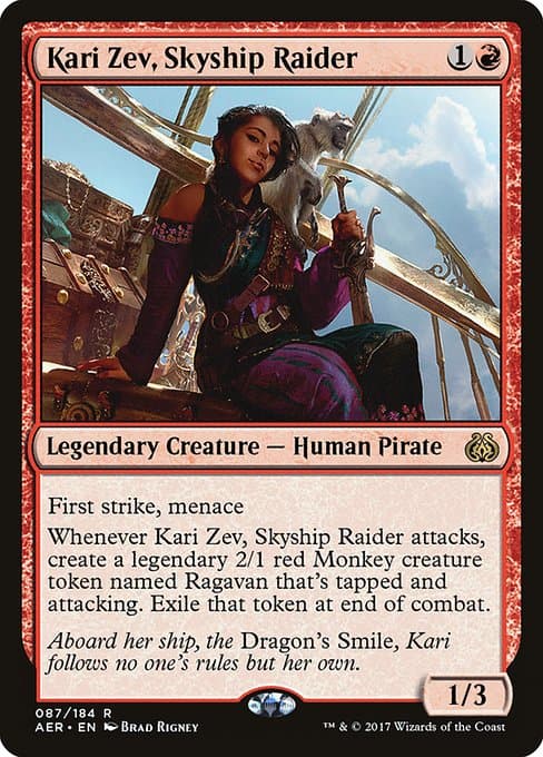 Kari Zev, Skyship Raider