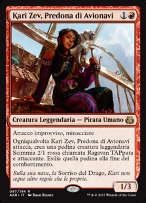 Kari Zev, Skyship Raider