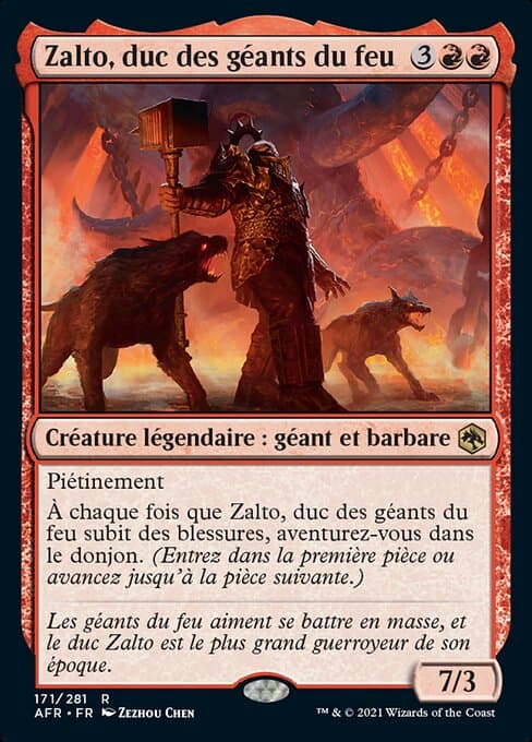 Zalto, Fire Giant Duke