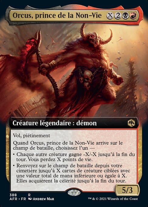 Orcus, Prince of Undeath