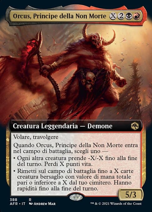 Orcus, Prince of Undeath