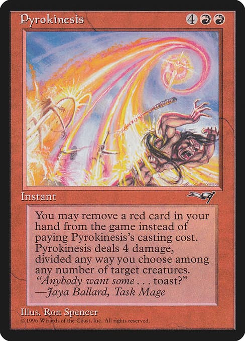 Pyrokinesis