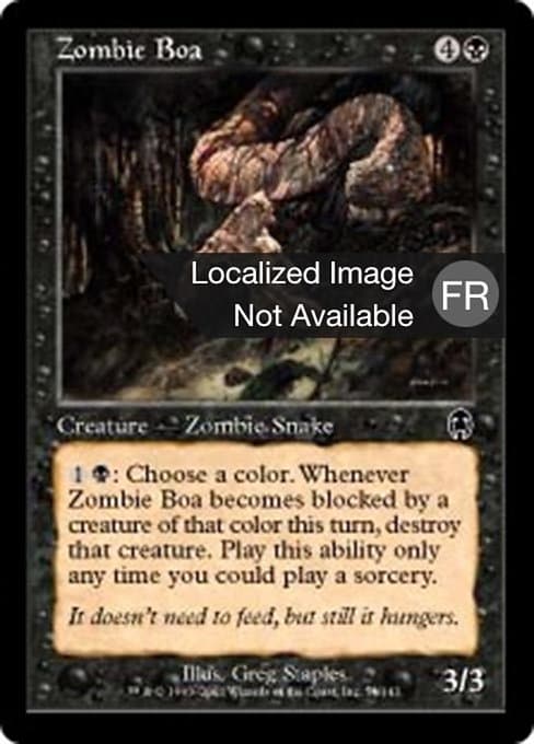 Zombie Boa