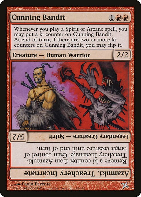 Cunning Bandit • Azamuki, Treachery Incarnate