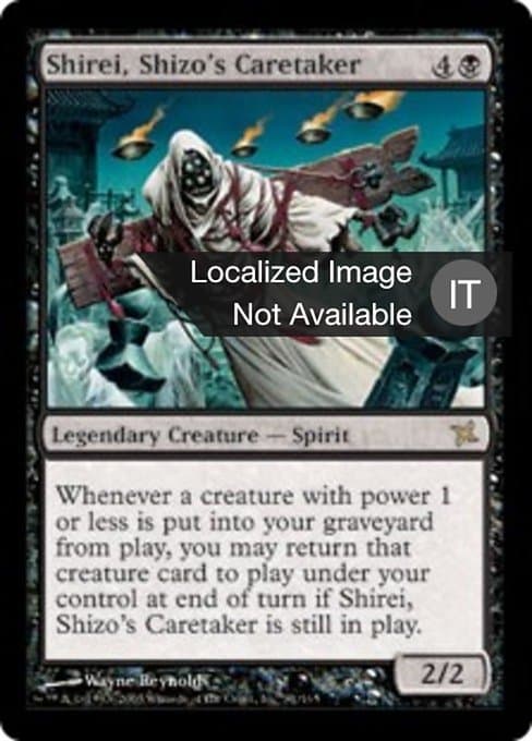 Shirei, Shizo's Caretaker