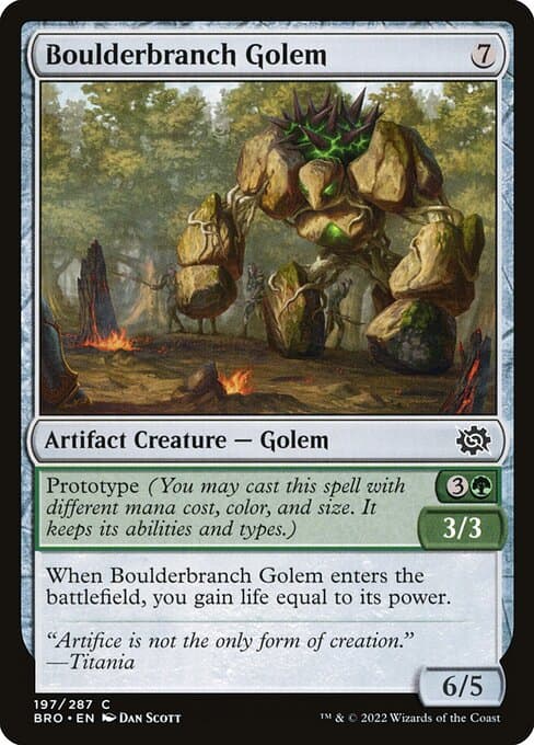 Boulderbranch Golem