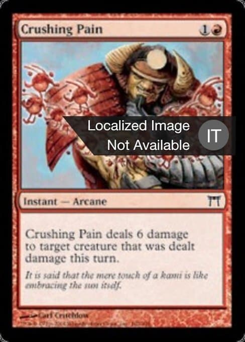 Crushing Pain