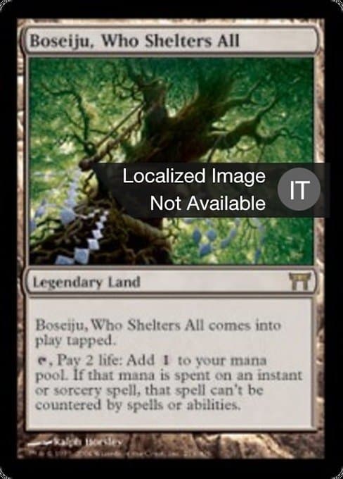 Boseiju, Who Shelters All