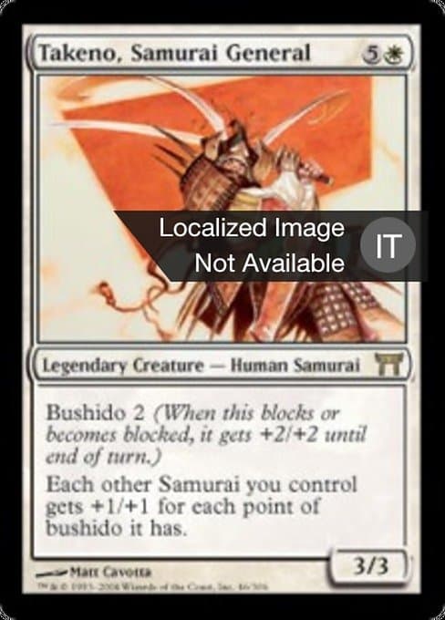 Takeno, Samurai General