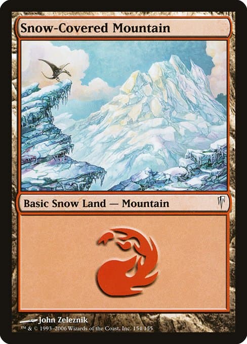 Snow-Covered Mountain