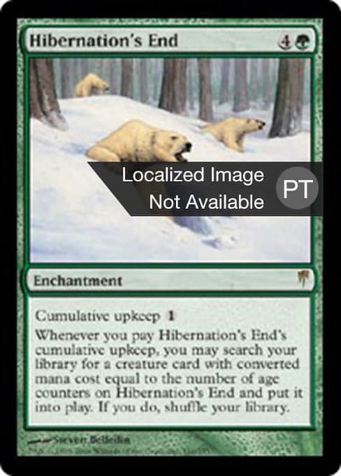 Hibernation's End