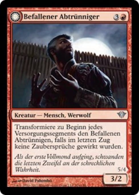 Afflicted Deserter • Werewolf Ransacker