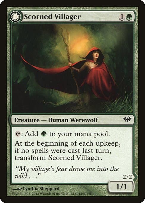 Scorned Villager • Moonscarred Werewolf