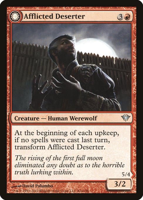 Afflicted Deserter • Werewolf Ransacker