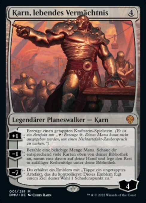 Karn, Living Legacy