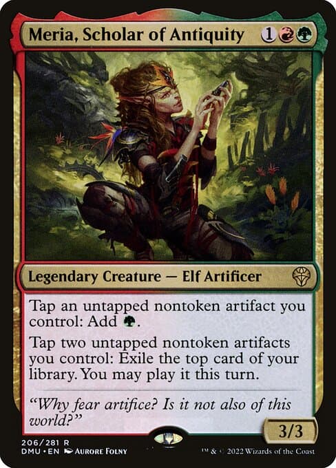 Meria, Scholar of Antiquity