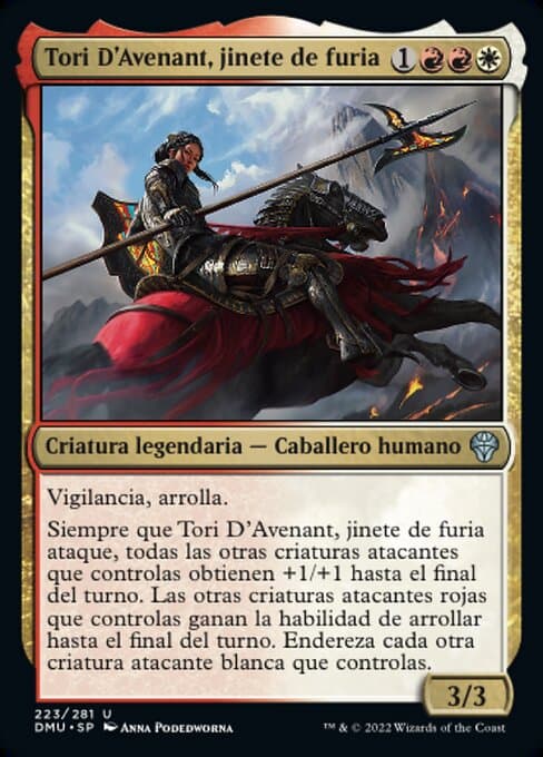 Tori D'Avenant, Fury Rider