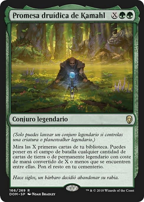 Kamahl's Druidic Vow