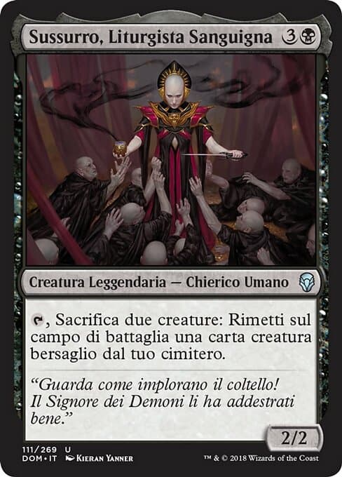 Whisper, Blood Liturgist