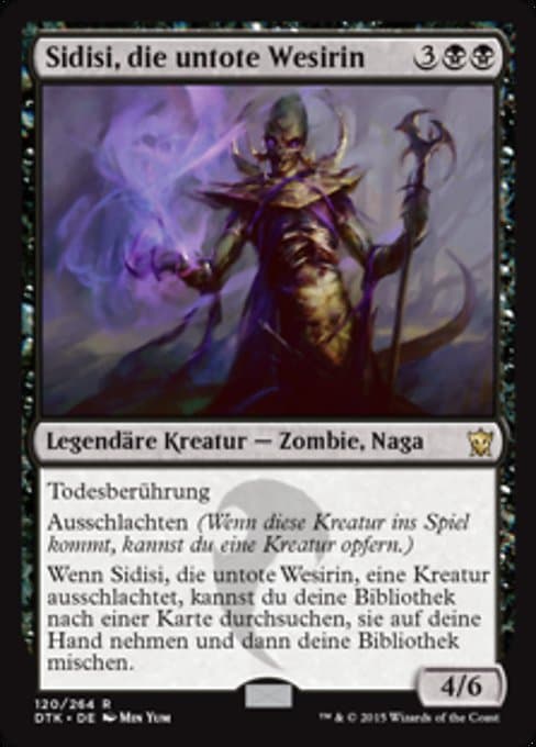 Sidisi, Undead Vizier