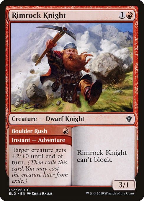 Rimrock Knight • Boulder Rush