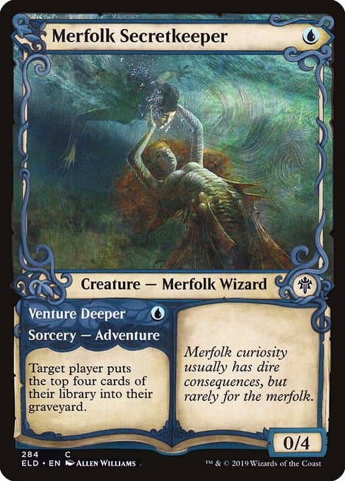 Merfolk Secretkeeper • Venture Deeper