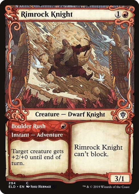 Rimrock Knight • Boulder Rush