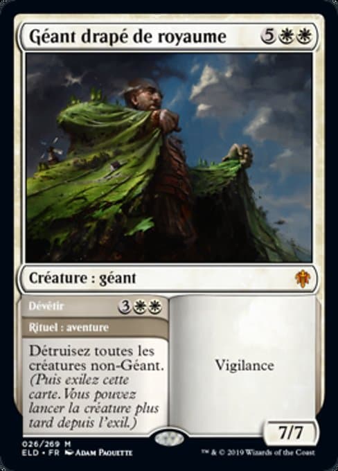 Realm-Cloaked Giant • Cast Off