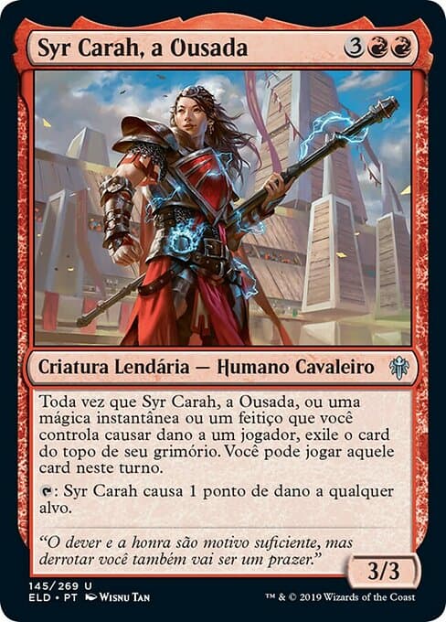 Syr Carah, the Bold