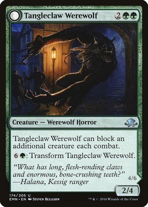 Tangleclaw Werewolf • Fibrous Entangler