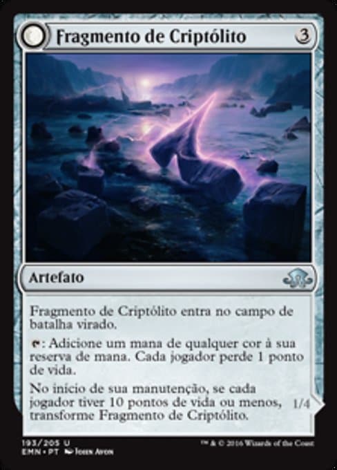 Cryptolith Fragment • Aurora of Emrakul