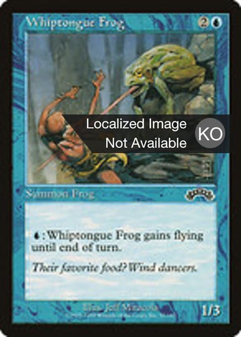 Whiptongue Frog