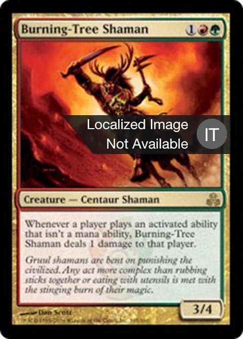 Burning-Tree Shaman