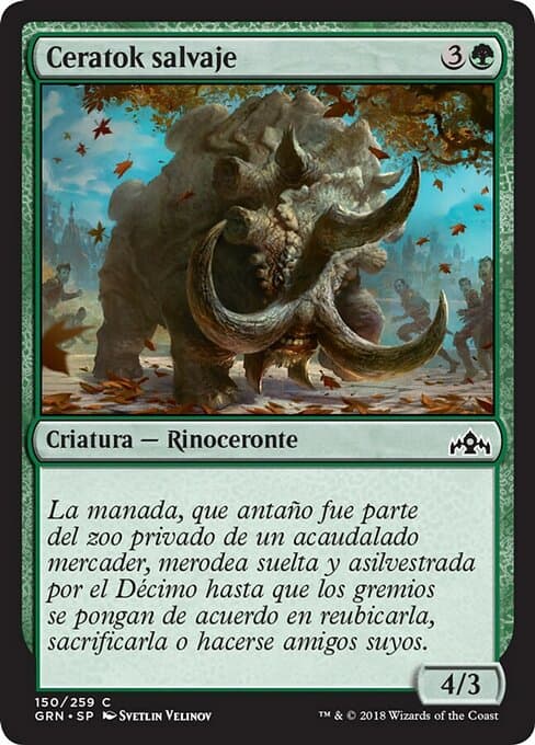 Wild Ceratok