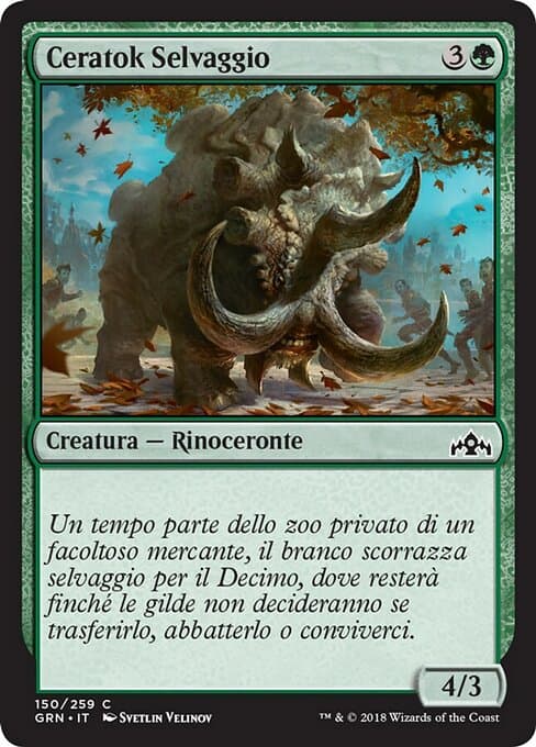 Wild Ceratok