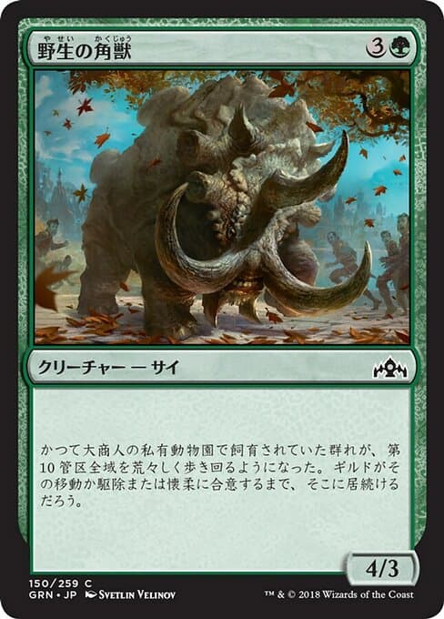 Wild Ceratok