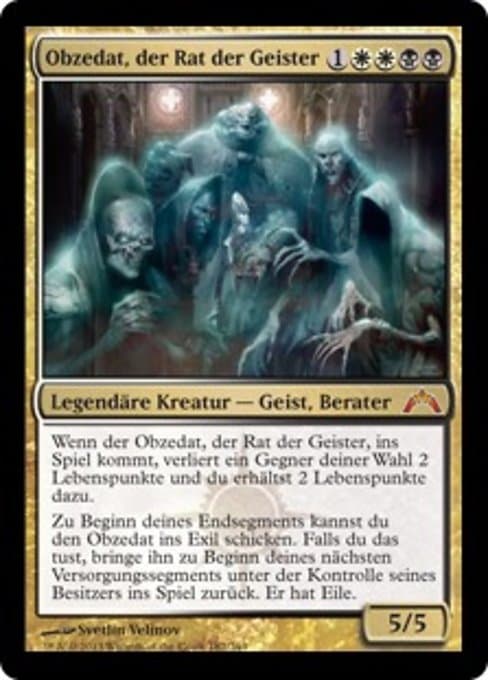 Obzedat, Ghost Council