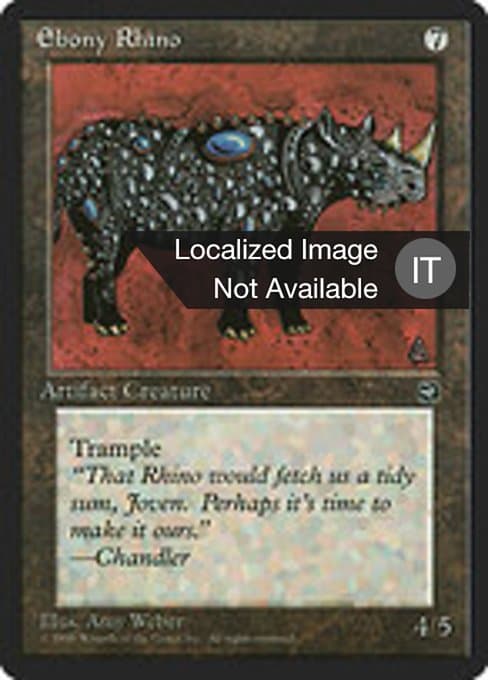 Ebony Rhino