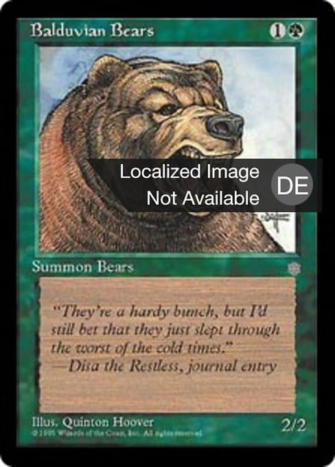 Balduvian Bears