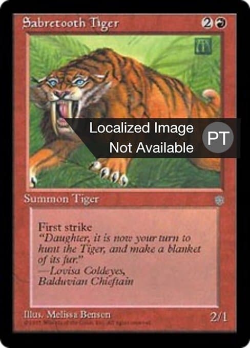 Sabretooth Tiger